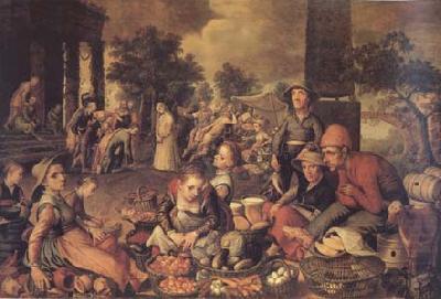 Christ and the Adulteress (mk14), Pieter Aertsen